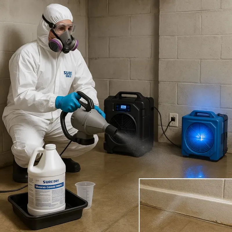 Sanitization and Odor Removal process in Ridgely, TN