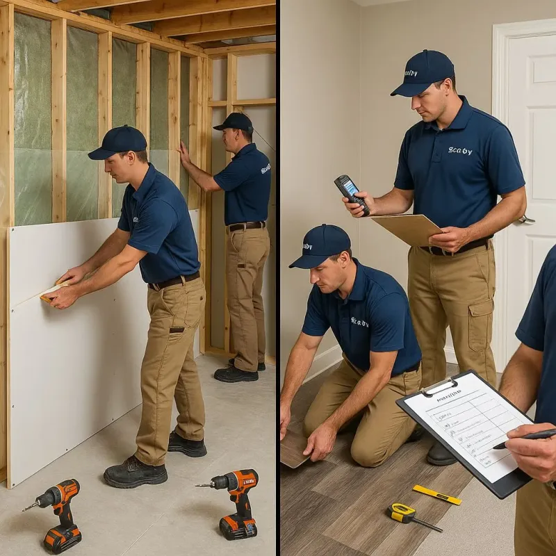 Repairs and Reconstruction process in Ridgely, TN